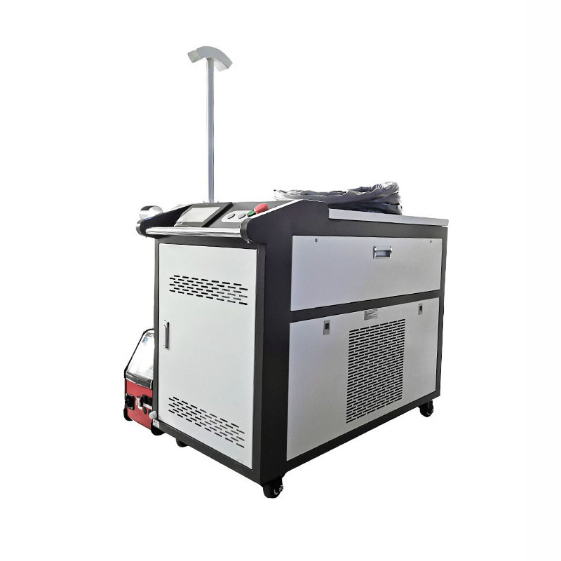 Metal plates and metal tubes handheld fiber laser welding machine