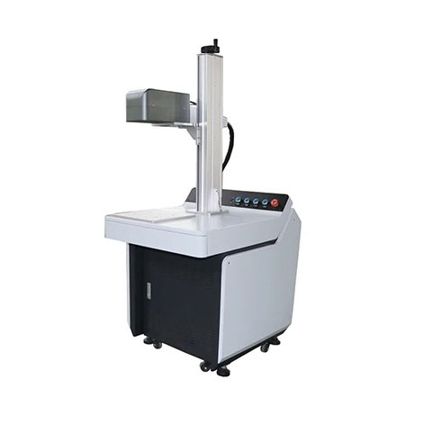 Portable desktop co2 laser marking machine for pet bottles leather wood co2